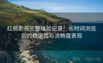 红桃影视完整体验记录：长时间浏览后的稳定性与流畅度表现