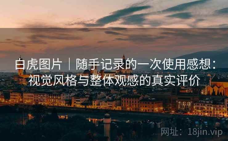 白虎图片｜随手记录的一次使用感想：视觉风格与整体观感的真实评价  第1张